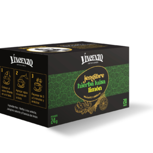Infusión de jengibre, hierba luisa y limón